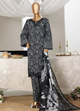 Guldozi By HZ Textiles Embroidered Lawn 3 Piece Stitched Suit HZ26GEL D-023