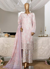 Guldozi By HZ Textiles Embroidered Lawn 3 Piece Stitched Suit HZ26GEL D-025
