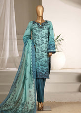 Guldozi By HZ Textiles Embroidered Lawn 3 Piece Stitched Suit HZ26GEL D-026