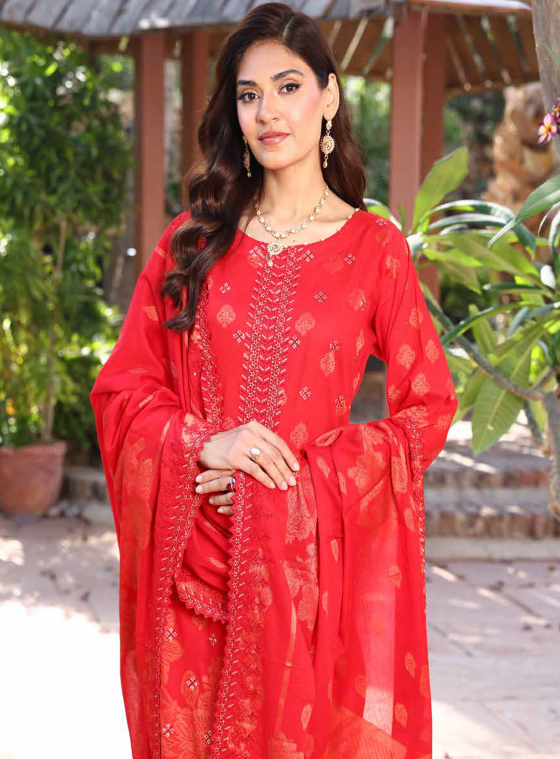Gulshanara By Schick Embroidered Lawn Suits Unstitched 3 Piece - SDH24GL 05 Gulshanara By Schick Embroidered Lawn Suits Unstitched 3 Piece - SDH24GL 05