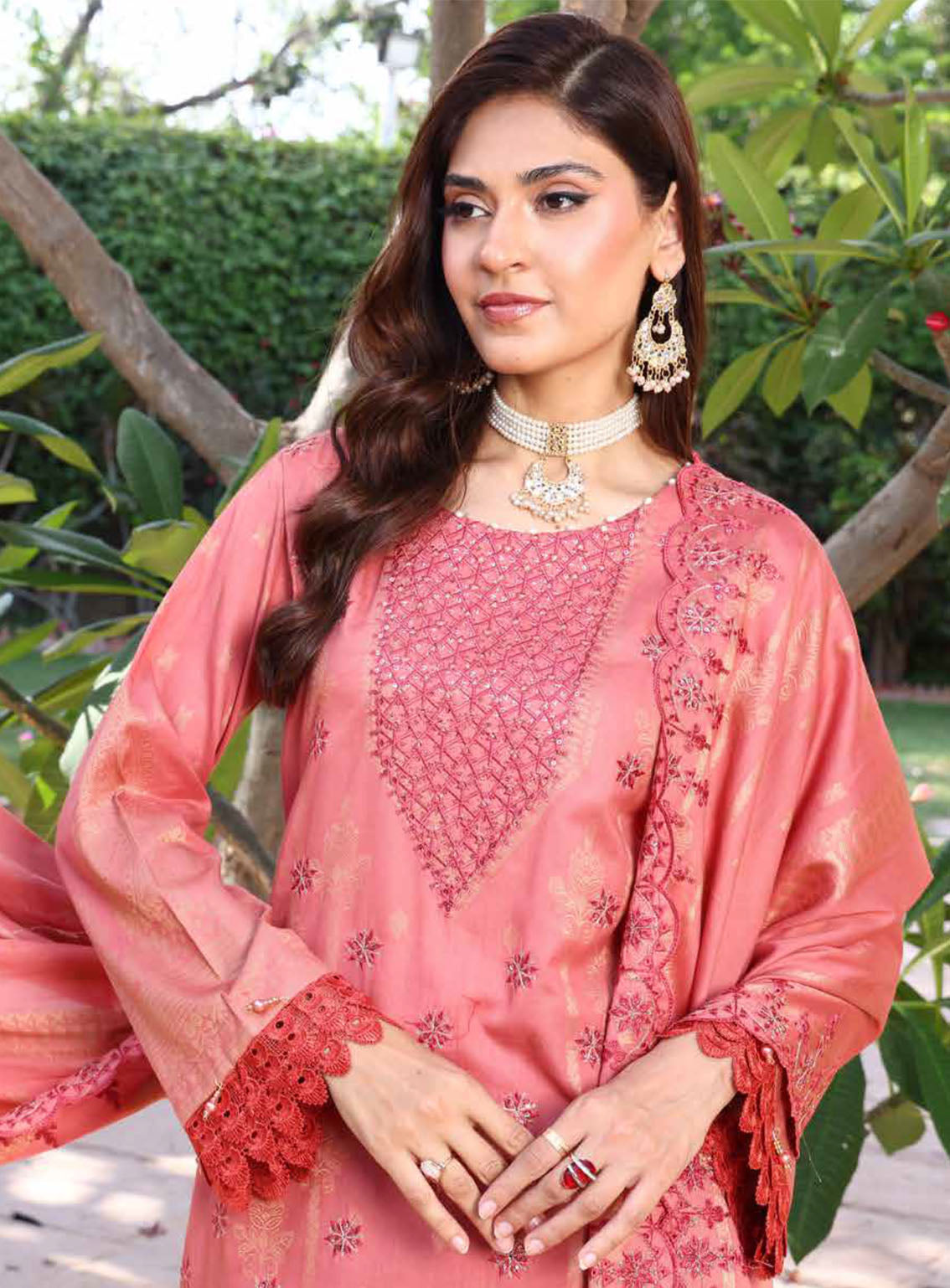 Gulshanara By Schick Embroidered Lawn Suits Unstitched 3 Piece - SDH24GL 06 Gulshanara By Schick Embroidered Lawn Suits Unstitched 3 Piece - SDH24GL 06