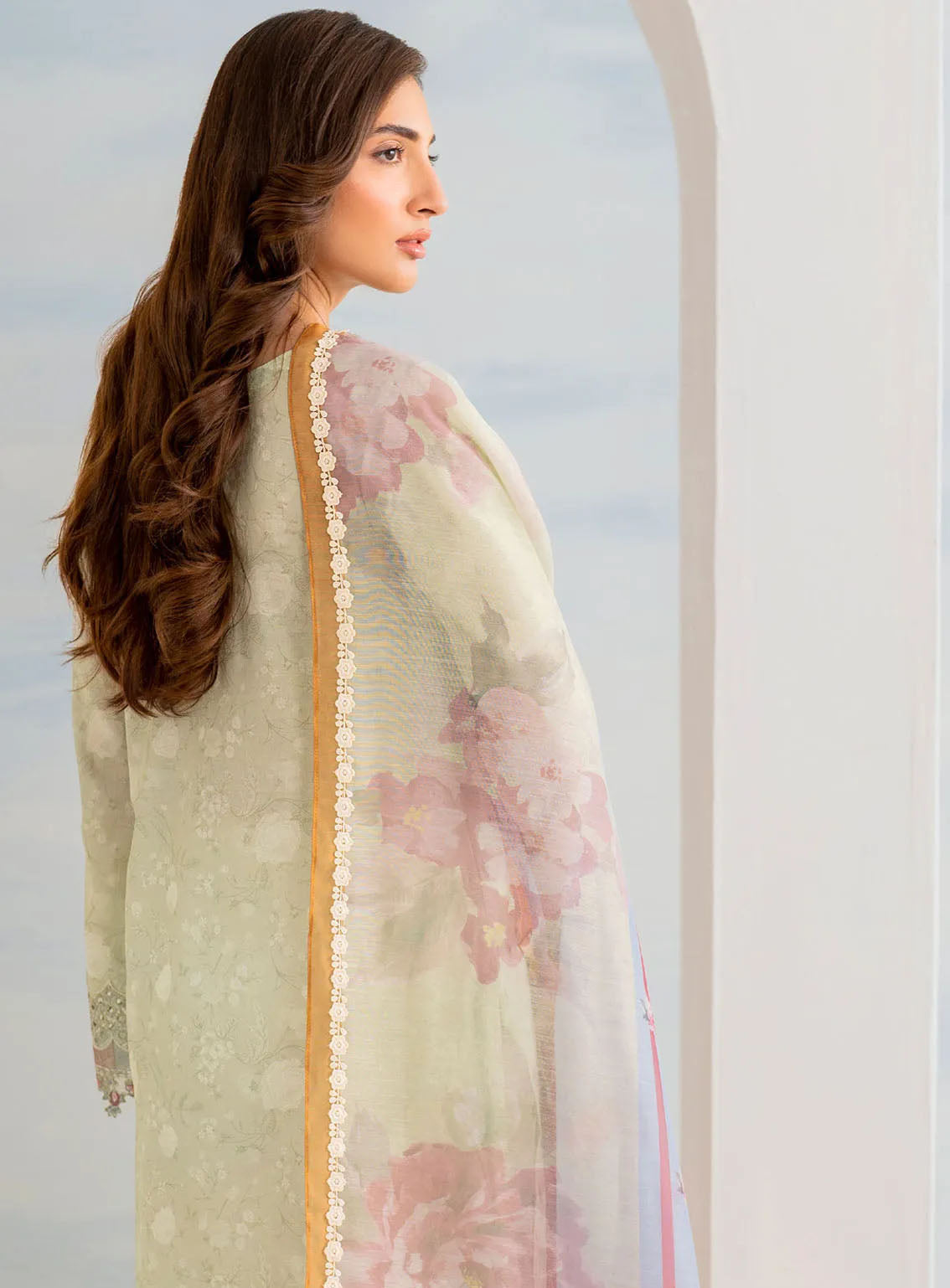 Guzel By Iznik Embroidered Lawn Suits Unstitched 3 Piece - IZ24GL IGL-02 Guzel By Iznik Embroidered Lawn Suits Unstitched 3 Piece - IZ24GL IGL-02