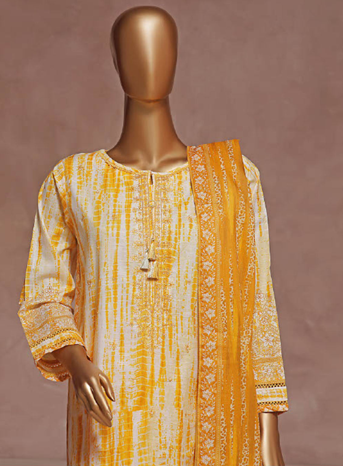 HZ Textile Embroidered Cambric Suits Stitched 3 Piece - HZ25IC CPE-121 HZ Textile Embroidered Cambric Suits Stitched 3 Piece - HZ25IC CPE-121