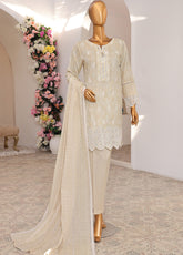 HZ Textile Embroidered Chikankari Suits Stitched 3 Piece - HZ25PCK PCK-101
