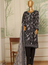 HZ Textile Lacekari Embroidered Lawn Suits Stitch 3 Piece - HZ24LE 704