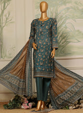 HZ Textile Lacekari Embroidered Lawn Suits Stitch 3 Piece - HZ24LE 708