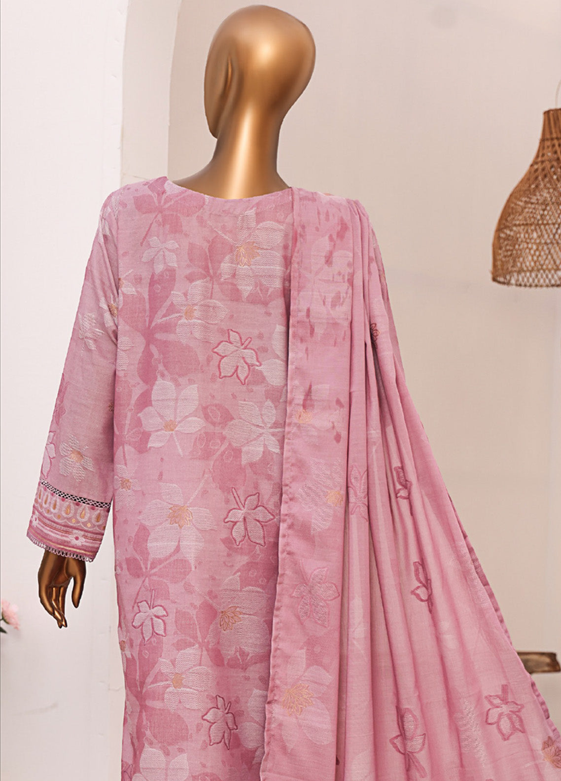 HZ Textiles Printed Jacquard Suits Unstitched 3 Piece - HZ25VJP VJ-06 HZ Textiles Printed Jacquard Suits Unstitched 3 Piece - HZ25VJP VJ-06