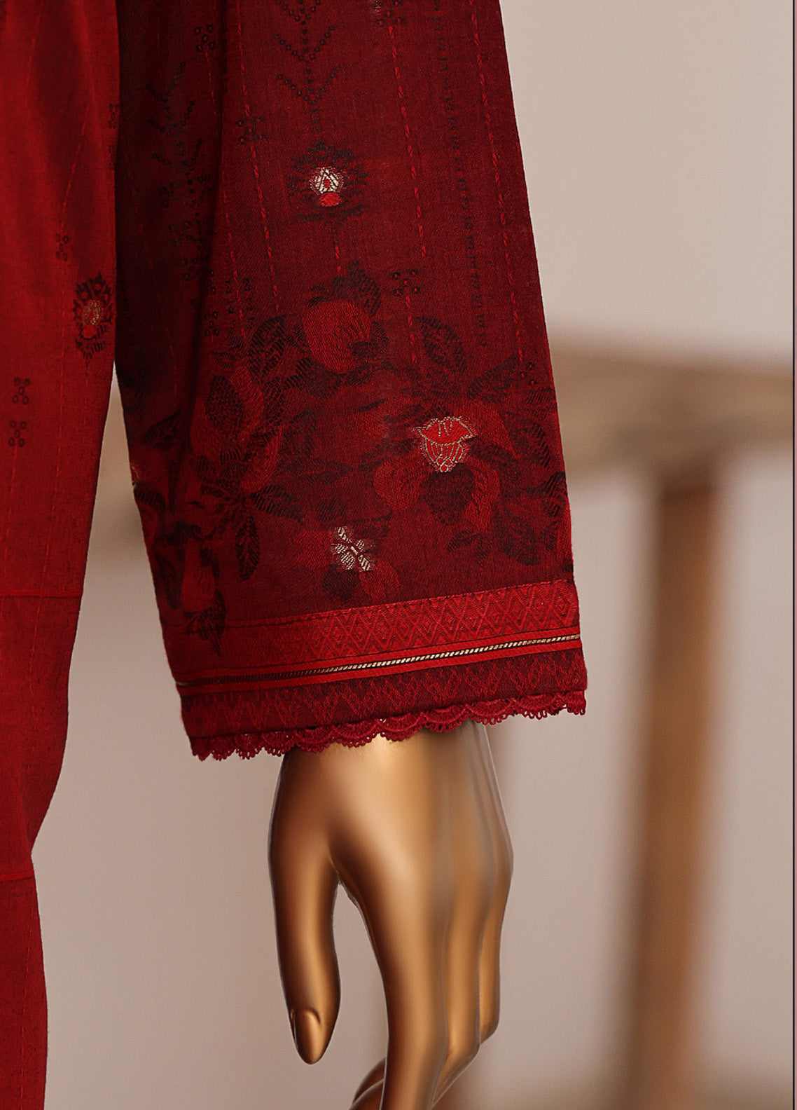 HZ Textiles Printed Jacquard Suits Unstitched 3 Piece - HZ25VJP VJ-10 HZ Textiles Printed Jacquard Suits Unstitched 3 Piece - HZ25VJP VJ-10