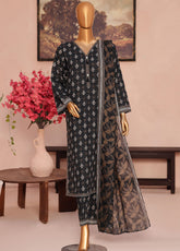 HZ Textile Co-Ords Printed Cotton Lawn 3 Piece Unstitched Suit HZ26COMSP D-COP-3467