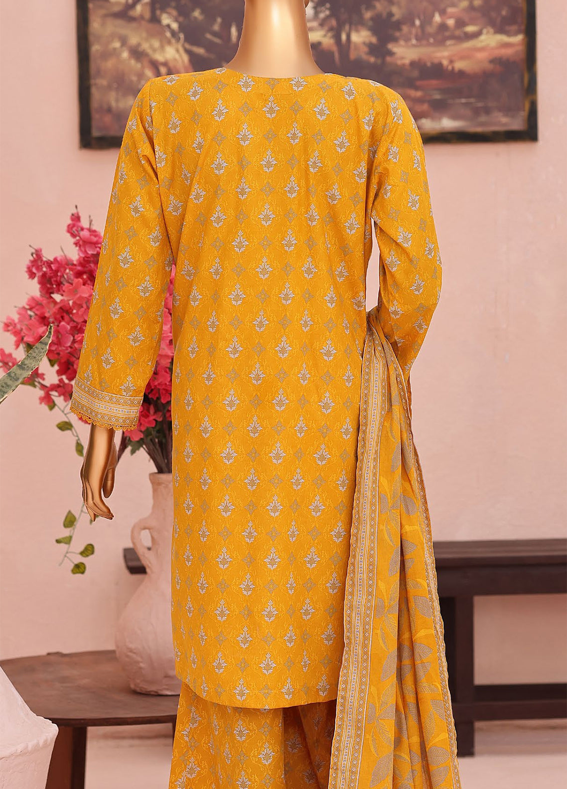 HZ Textile Co-Ords Printed Cotton Lawn 3 Piece Unstitched Suit HZ26COMSP D-COP-3468 HZ Textile Co-Ords Printed Cotton Lawn 3 Piece Unstitched Suit HZ26COMSP D-COP-3468