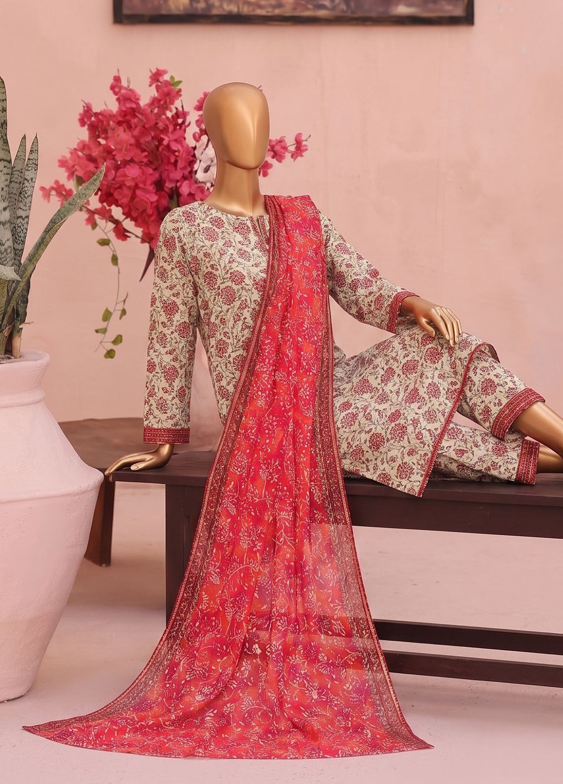 HZ Textile Co-Ords Printed Cotton Lawn 3 Piece Unstitched Suit HZ26COMSP D-COP-3471 HZ Textile Co-Ords Printed Cotton Lawn 3 Piece Unstitched Suit HZ26COMSP D-COP-3471