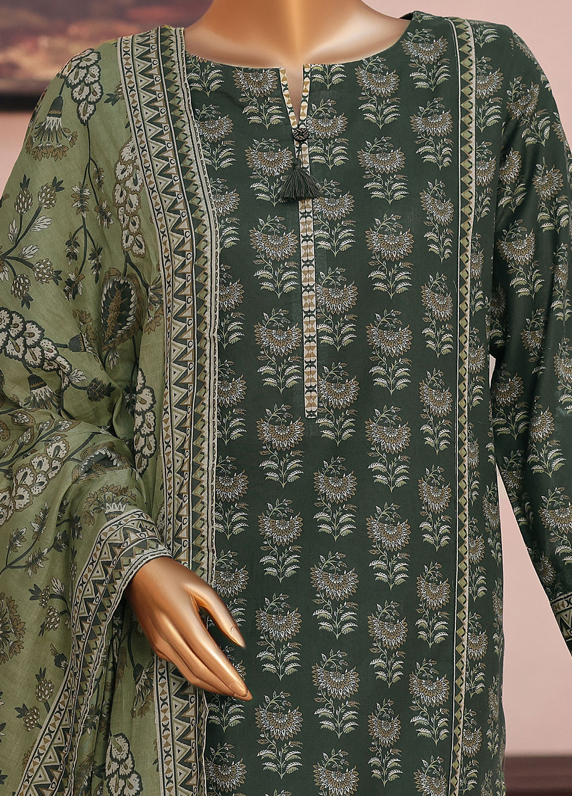 HZ Textile Co-Ords Printed Cotton Lawn 3 Piece Unstitched Suit HZ26COMSP D-COP-3473 HZ Textile Co-Ords Printed Cotton Lawn 3 Piece Unstitched Suit HZ26COMSP D-COP-3473