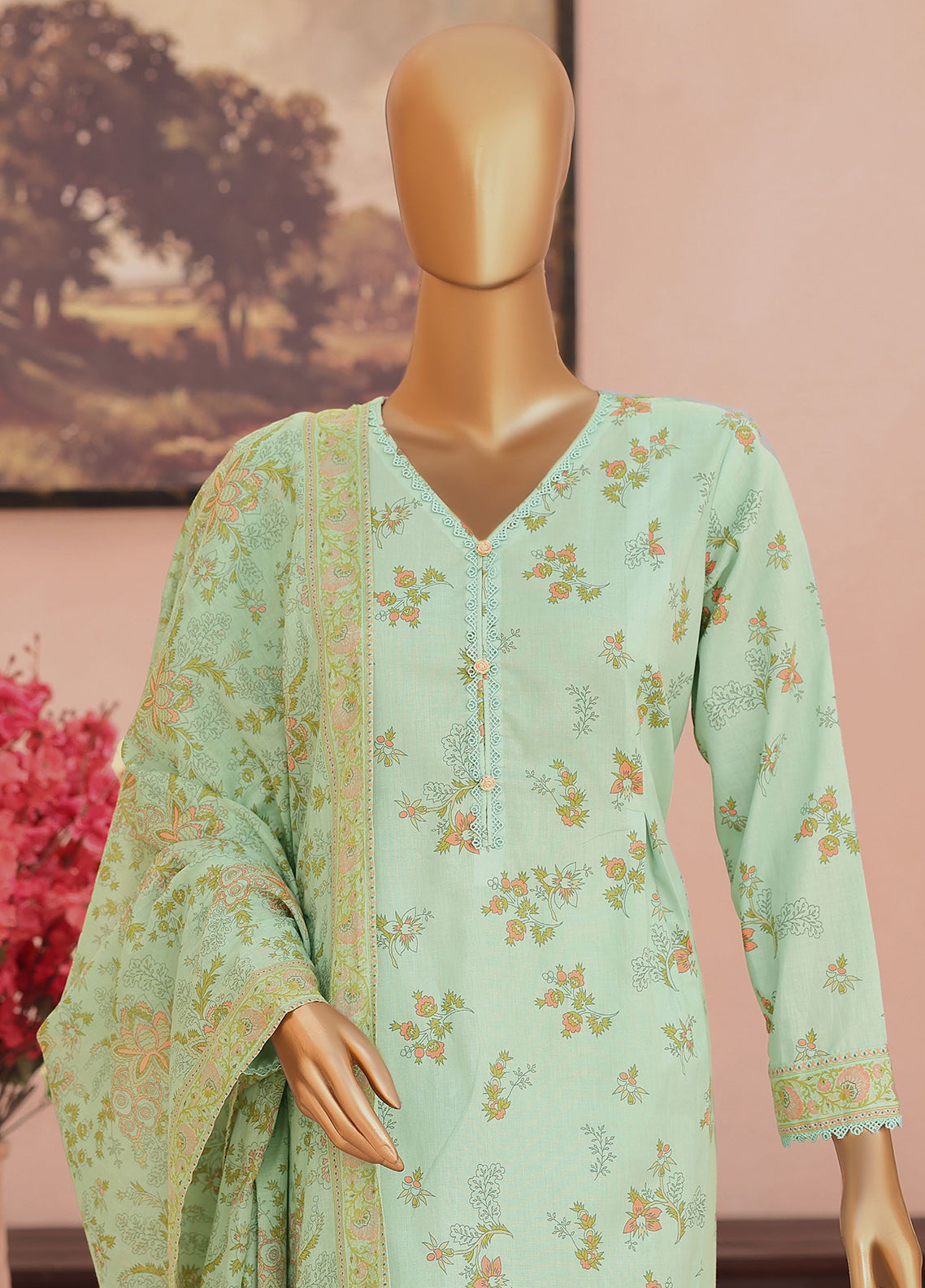 HZ Textile Co-Ords Printed Cotton Lawn 3 Piece Unstitched Suit HZ26COMSP D-COP-3479 HZ Textile Co-Ords Printed Cotton Lawn 3 Piece Unstitched Suit HZ26COMSP D-COP-3479