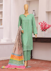 HZ Textile Printed Twill Viscose 3 Piece Unstitched Suit HZ26VTV1 D-VT-5033
