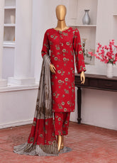 HZ Textile Printed Twill Viscose 3 Piece Unstitched Suit HZ26VTV1 D-VT-5036