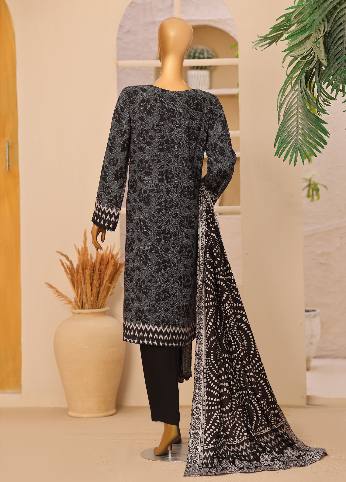 HZ Textile Printed Twill Viscose 3 Piece Unstitched Suit HZ26VTV3 D-VT-5094 HZ Textile Printed Twill Viscose 3 Piece Unstitched Suit HZ26VTV3 D-VT-5094