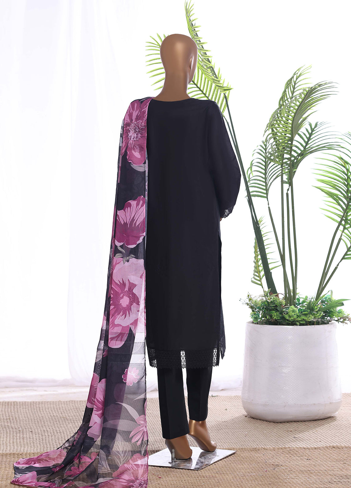 HZ Textiles Chikankari Embroidered lawn 3 Piece Stitched Suit HZ26CE3P D-CSE-221 HZ Textiles Chikankari Embroidered lawn 3 Piece Stitched Suit HZ26CE3P D-CSE-221