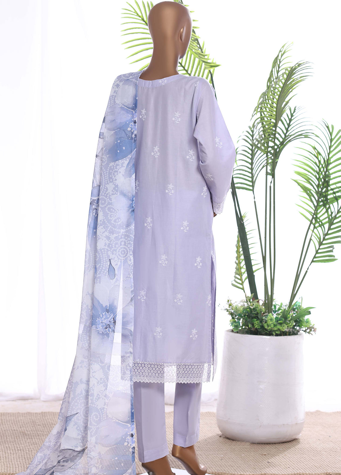 HZ Textiles Chikankari Embroidered lawn 3 Piece Stitched Suit HZ26CE3P D-CSE-223 HZ Textiles Chikankari Embroidered lawn 3 Piece Stitched Suit HZ26CE3P D-CSE-223