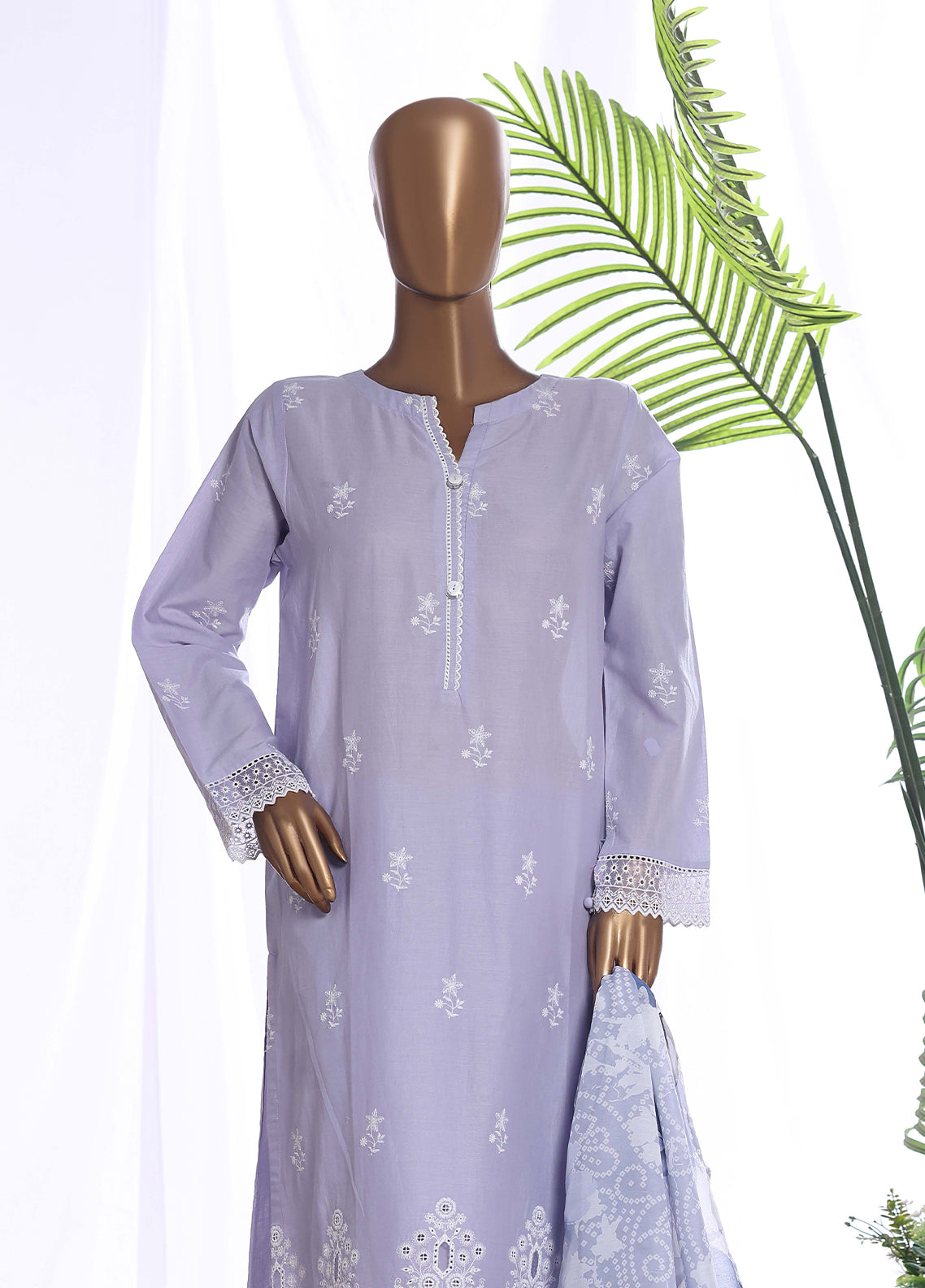HZ Textiles Chikankari Embroidered lawn 3 Piece Stitched Suit HZ26CE3P D-CSE-223 HZ Textiles Chikankari Embroidered lawn 3 Piece Stitched Suit HZ26CE3P D-CSE-223