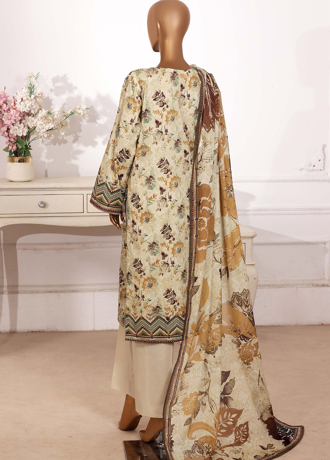 HZ Textiles Cutworkari Embroidered Lawn 3 Piece Stitched Suit HZ26CEL D-CPE-012 HZ Textiles Cutworkari Embroidered Lawn 3 Piece Stitched Suit HZ26CEL D-CPE-012