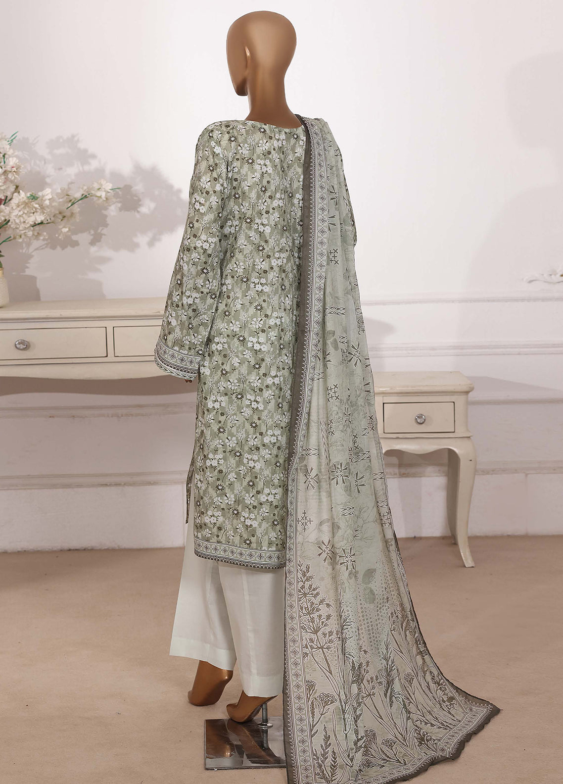 HZ Textiles Cutworkari Embroidered Lawn 3 Piece Stitched Suit HZ26CEL D-CPE-020 HZ Textiles Cutworkari Embroidered Lawn 3 Piece Stitched Suit HZ26CEL D-CPE-020