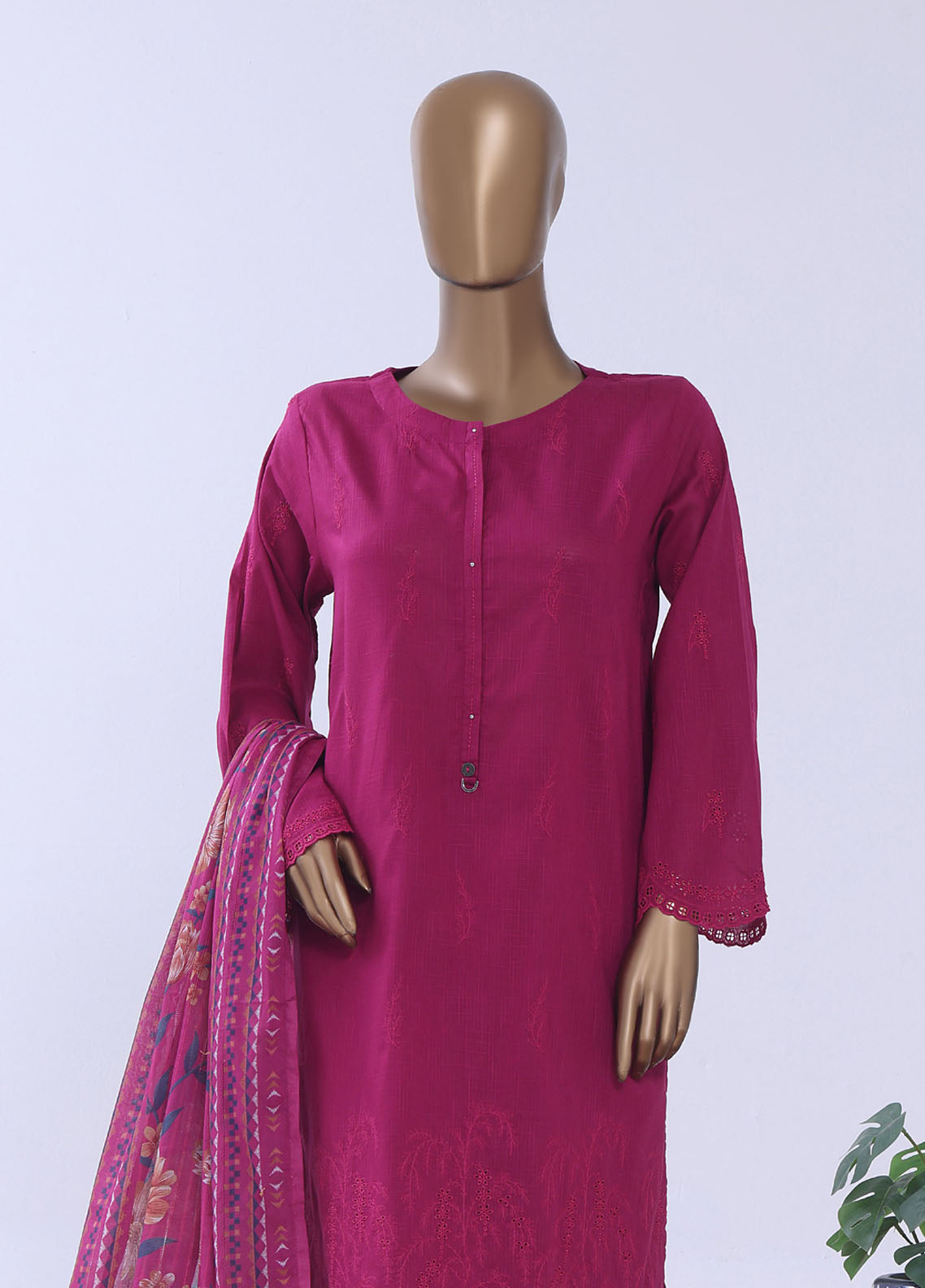 HZ Textiles Embroidered Chikankari Lawn 3 Piece Stitched Suit HZ26EC D-080 S DESIRE HZ Textiles Embroidered Chikankari Lawn 3 Piece Stitched Suit HZ26EC D-080 S DESIRE