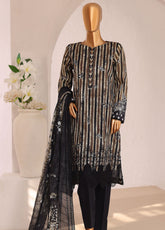 HZ Textiles Premium Chikankari Lawn 3 Piece Unstitched Suit HZ26PC D-PCE-648