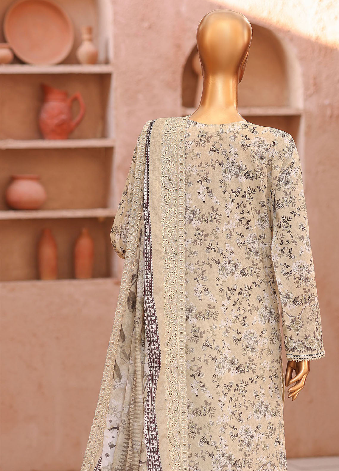 HZ Textiles Premium Embroidered Lawn 3 Piece Unstitched Suit HZ26PC D-PEL-1059 HZ Textiles Premium Embroidered Lawn 3 Piece Unstitched Suit HZ26PC D-PEL-1059