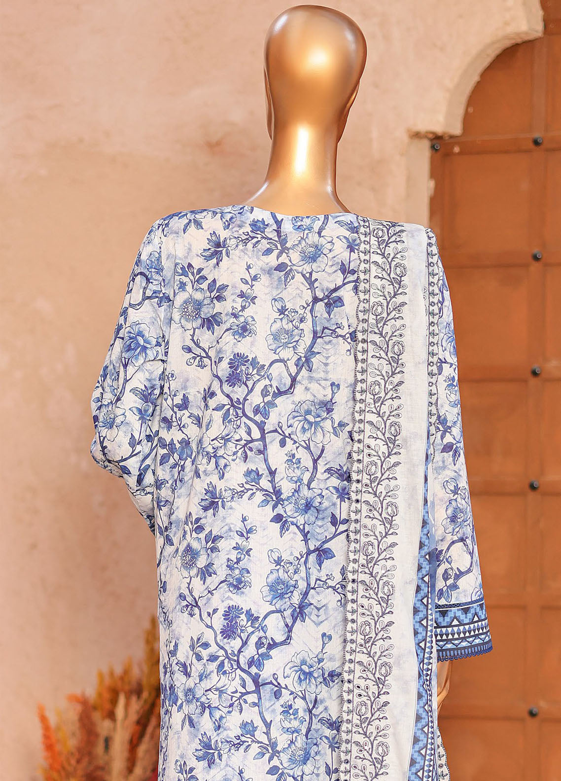 HZ Textiles Premium Embroidered Lawn 3 Piece Unstitched Suit HZ26PC D-PEL-1060 HZ Textiles Premium Embroidered Lawn 3 Piece Unstitched Suit HZ26PC D-PEL-1060