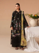 Haze A Prints By Afrozeh Embroidered Lawn 3 Piece Unstitched Suit AF26HAPSE D-FWU-101 EVANIA RUST