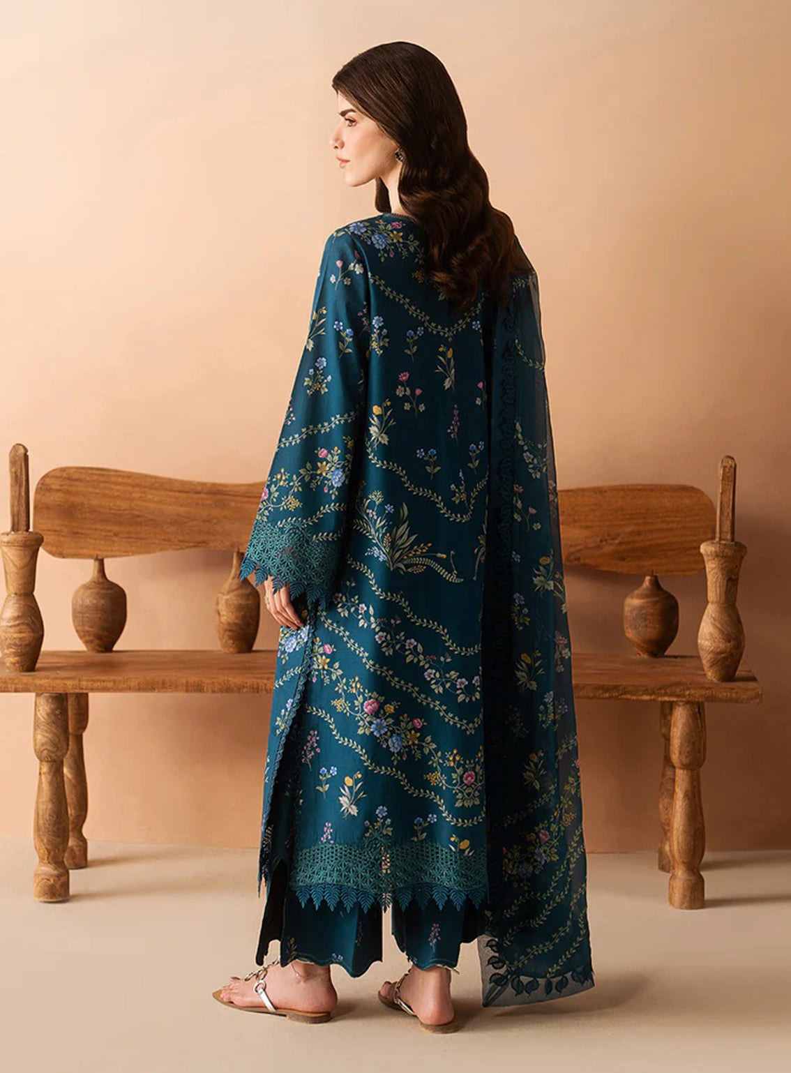 Haze A Prints By Afrozeh Embroidered Lawn 3 Piece Unstitched Suit AF26HAPSE D-FWU-105 LUEM TEAL Haze A Prints By Afrozeh Embroidered Lawn 3 Piece Unstitched Suit AF26HAPSE D-FWU-105 LUEM TEAL