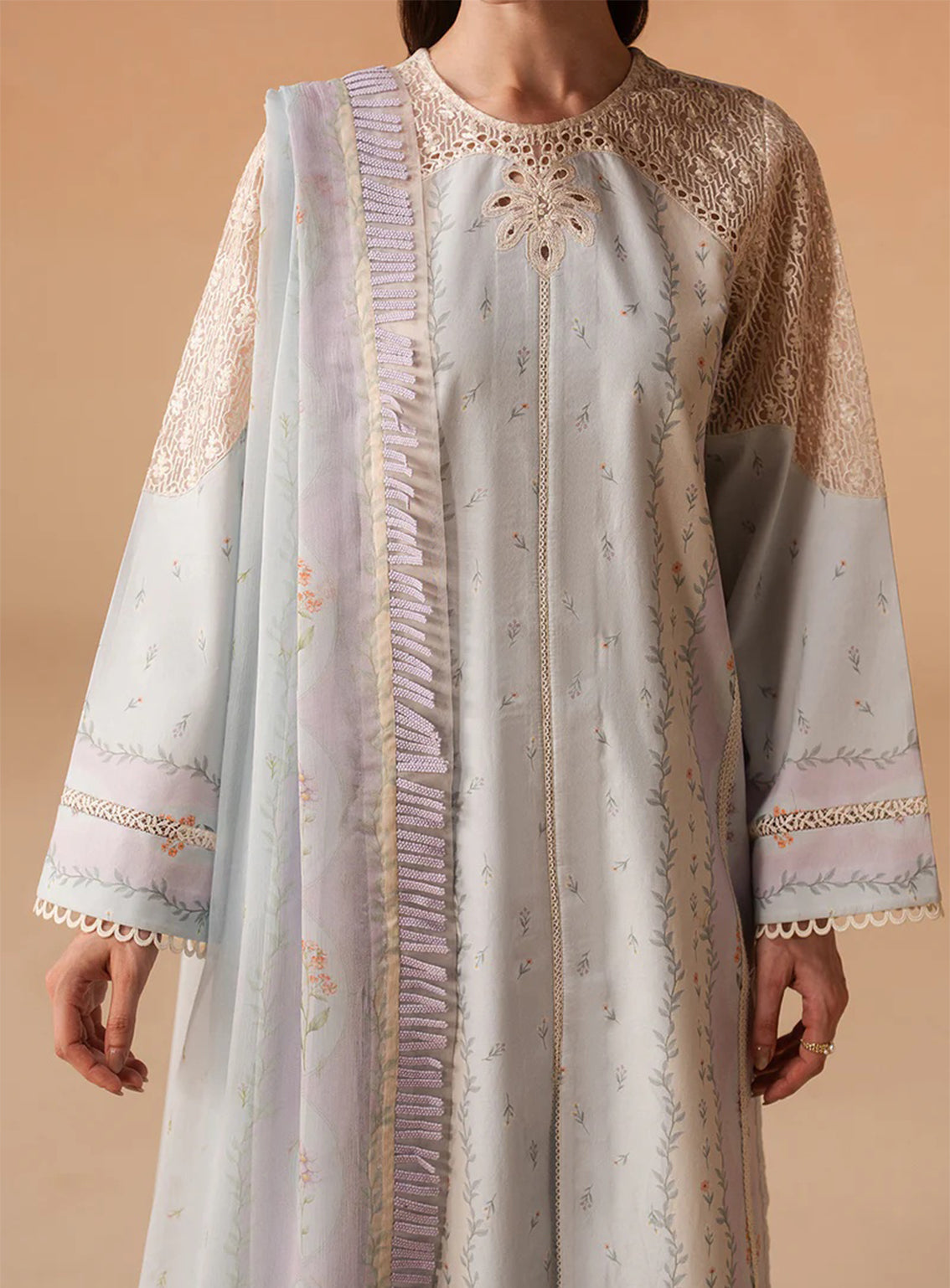 Haze A Prints By Afrozeh Embroidered Lawn 3 Piece Unstitched Suit AF26HAPSE D-FWU-108 SUNNIVAL BLUE Haze A Prints By Afrozeh Embroidered Lawn 3 Piece Unstitched Suit AF26HAPSE D-FWU-108 SUNNIVAL BLUE