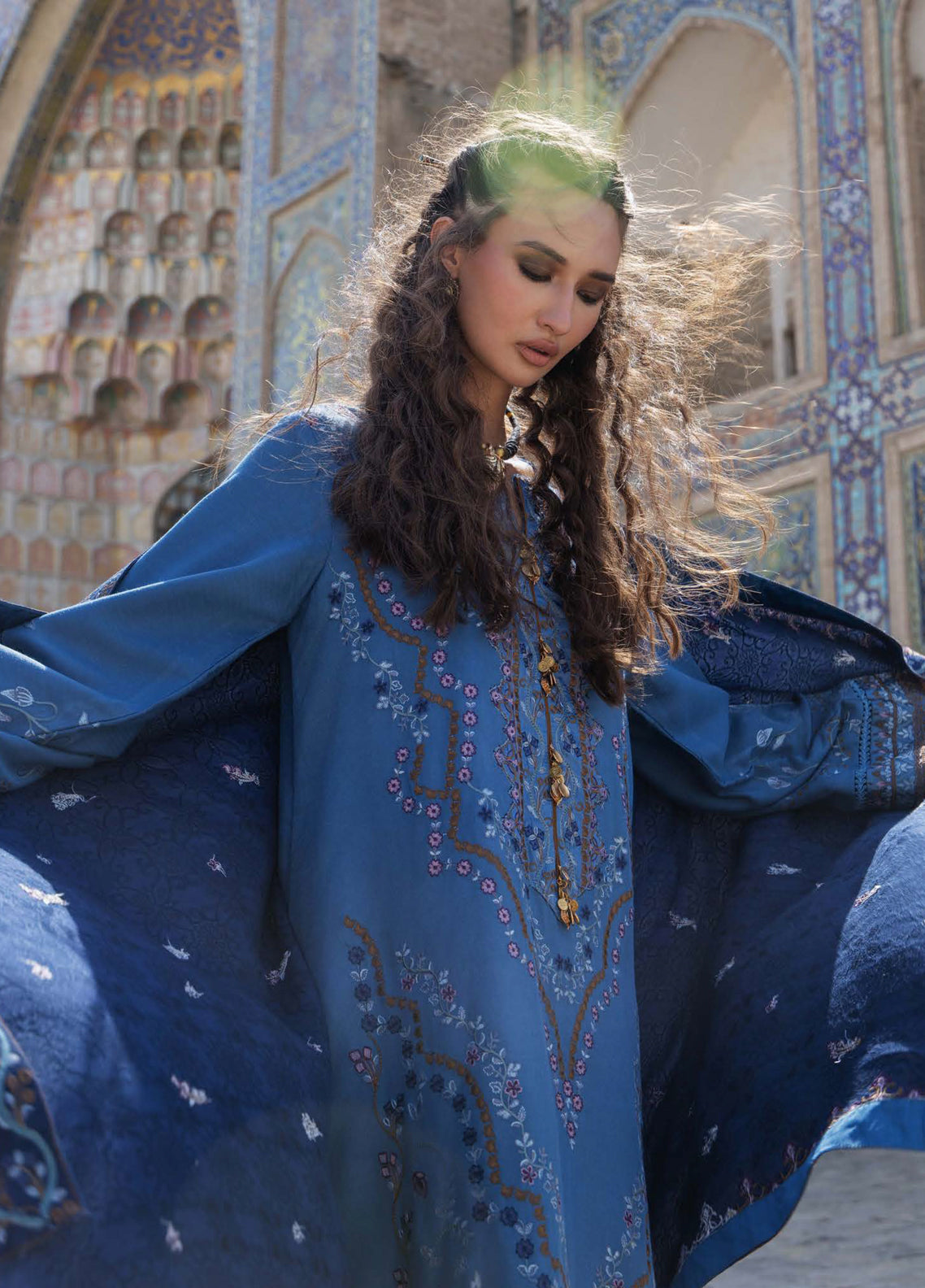 Hemline Bukhara By Mushq Embroidered Herringbone 3 Piece Unstitched Suit MQ26BWE D-104 HARITAGE HAZE Hemline Bukhara By Mushq Embroidered Herringbone 3 Piece Unstitched Suit MQ26BWE D-104 HARITAGE HAZE