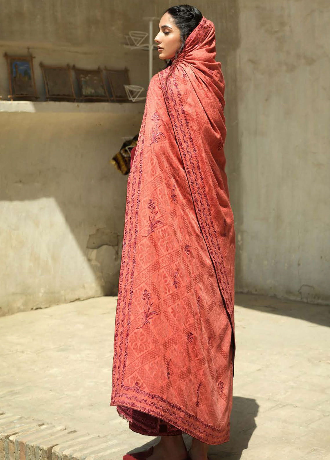Hemline Bukhara By Mushq Embroidered Linen 3 Piece Unstitched Suit MQ26BWE D-101 BUKHARA BLOOM Hemline Bukhara By Mushq Embroidered Linen 3 Piece Unstitched Suit MQ26BWE D-101 BUKHARA BLOOM