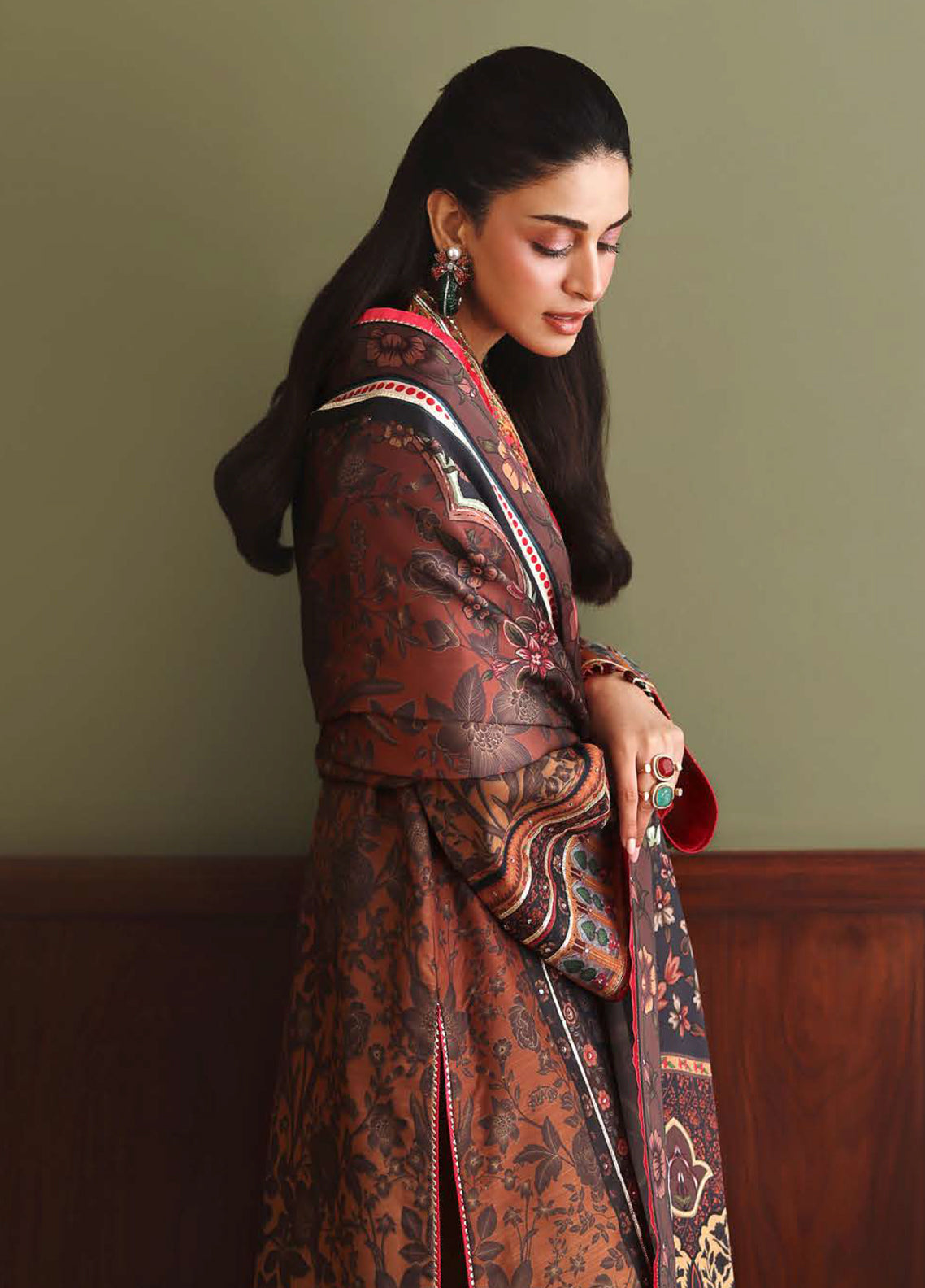 Hemline Nirvana By Mushq Embroidered Raw Silk 3 Piece Unstitched Suit MQ26HNUL D-2603 EFFORTLESSLY ME Hemline Nirvana By Mushq Embroidered Raw Silk 3 Piece Unstitched Suit MQ26HNUL D-2603 EFFORTLESSLY ME