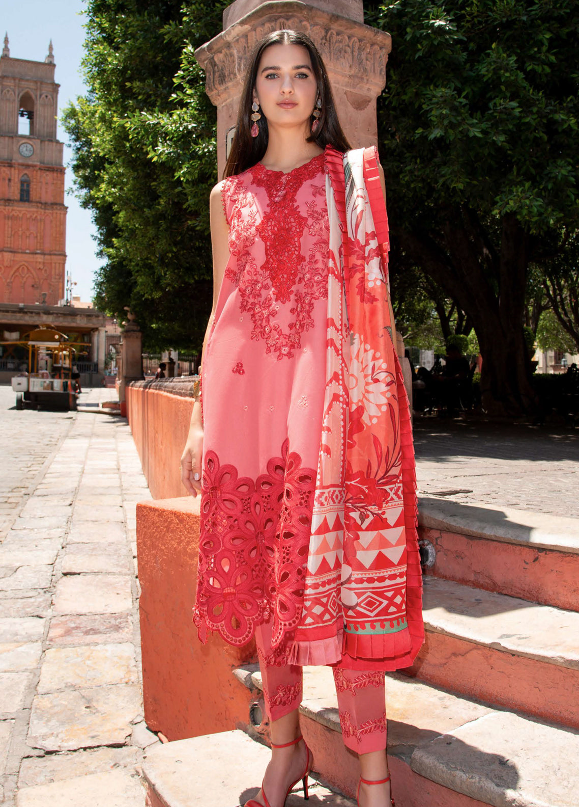 Hemline Odyssey By Mushq Embroidered Lawn 3 Piece Unstitched Suit MQ26HOL D-09 MARTA Hemline Odyssey By Mushq Embroidered Lawn 3 Piece Unstitched Suit MQ26HOL D-09 MARTA