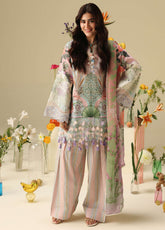 Hemline Soleil By Mushq Embroidered Lawn 3 Piece Unstitched Suit MQ26HSP D-303 MOONLIT DOLCE