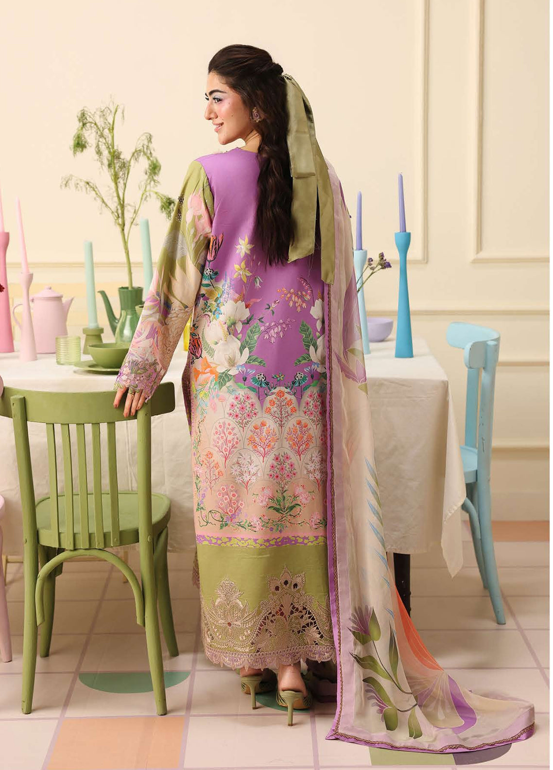 Hemline Soleil By Mushq Embroidered Lawn 3 Piece Unstitched Suit MQ26HSP D-308 LILAC WHIM Hemline Soleil By Mushq Embroidered Lawn 3 Piece Unstitched Suit MQ26HSP D-308 LILAC WHIM