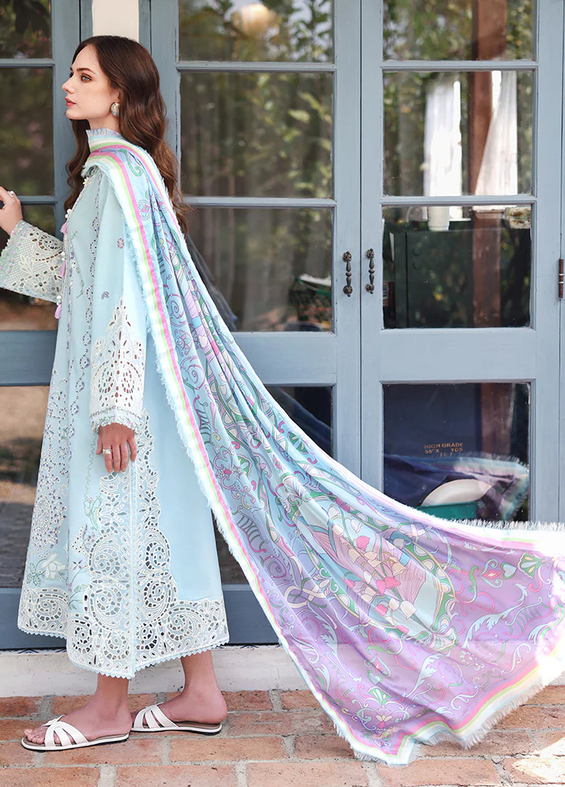 Hemline The Secret Garden By Mushq Embroidered Lawn 3 Piece Unstitched Suit MQ26HLTSGV2 D-04 SECRET BLOSSOM Hemline The Secret Garden By Mushq Embroidered Lawn 3 Piece Unstitched Suit MQ26HLTSGV2 D-04 SECRET BLOSSOM