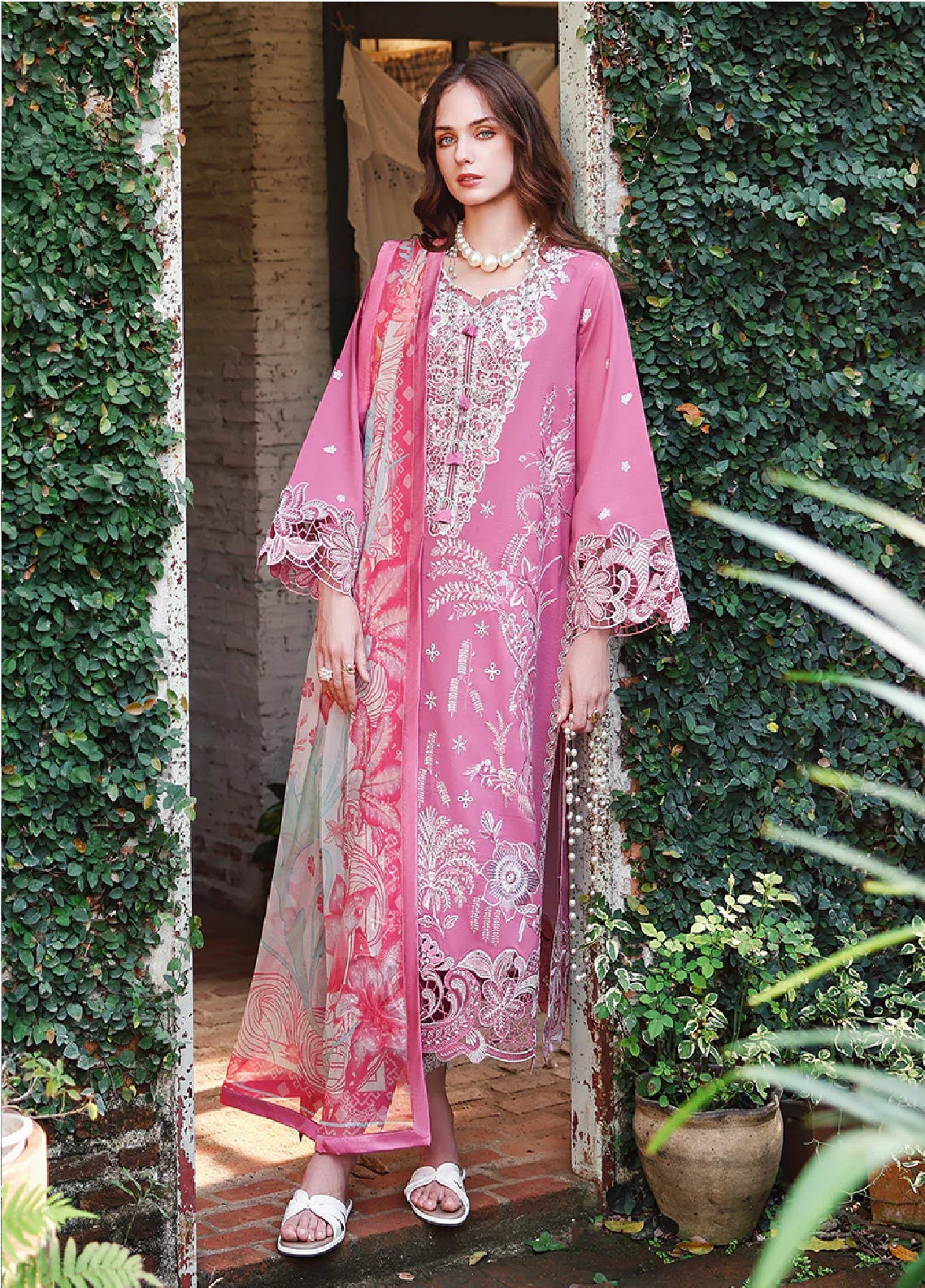 Hemline The Secret Garden By Mushq Embroidered Lawn 3 Piece Unstitched Suit MQ26HLTSGV2 D-08 MYSTIC CAMELLIA Hemline The Secret Garden By Mushq Embroidered Lawn 3 Piece Unstitched Suit MQ26HLTSGV2 D-08 MYSTIC CAMELLIA