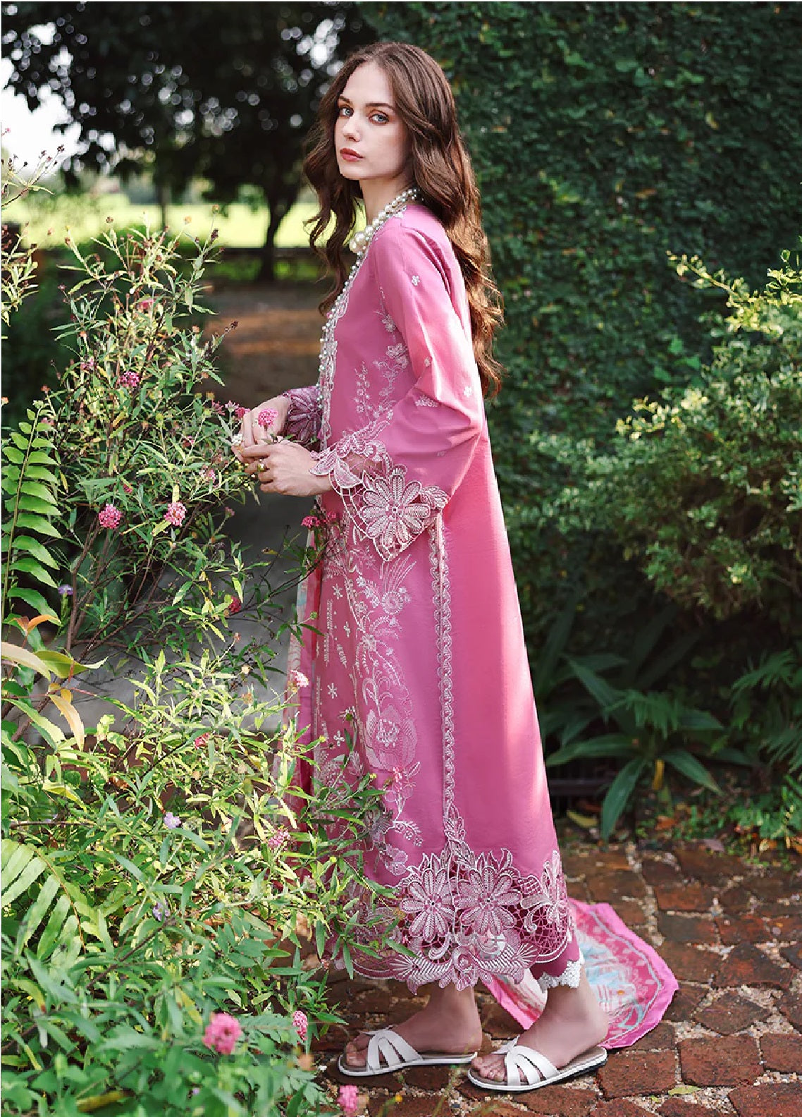 Hemline The Secret Garden By Mushq Embroidered Lawn 3 Piece Unstitched Suit MQ26HLTSGV2 D-08 MYSTIC CAMELLIA Hemline The Secret Garden By Mushq Embroidered Lawn 3 Piece Unstitched Suit MQ26HLTSGV2 D-08 MYSTIC CAMELLIA