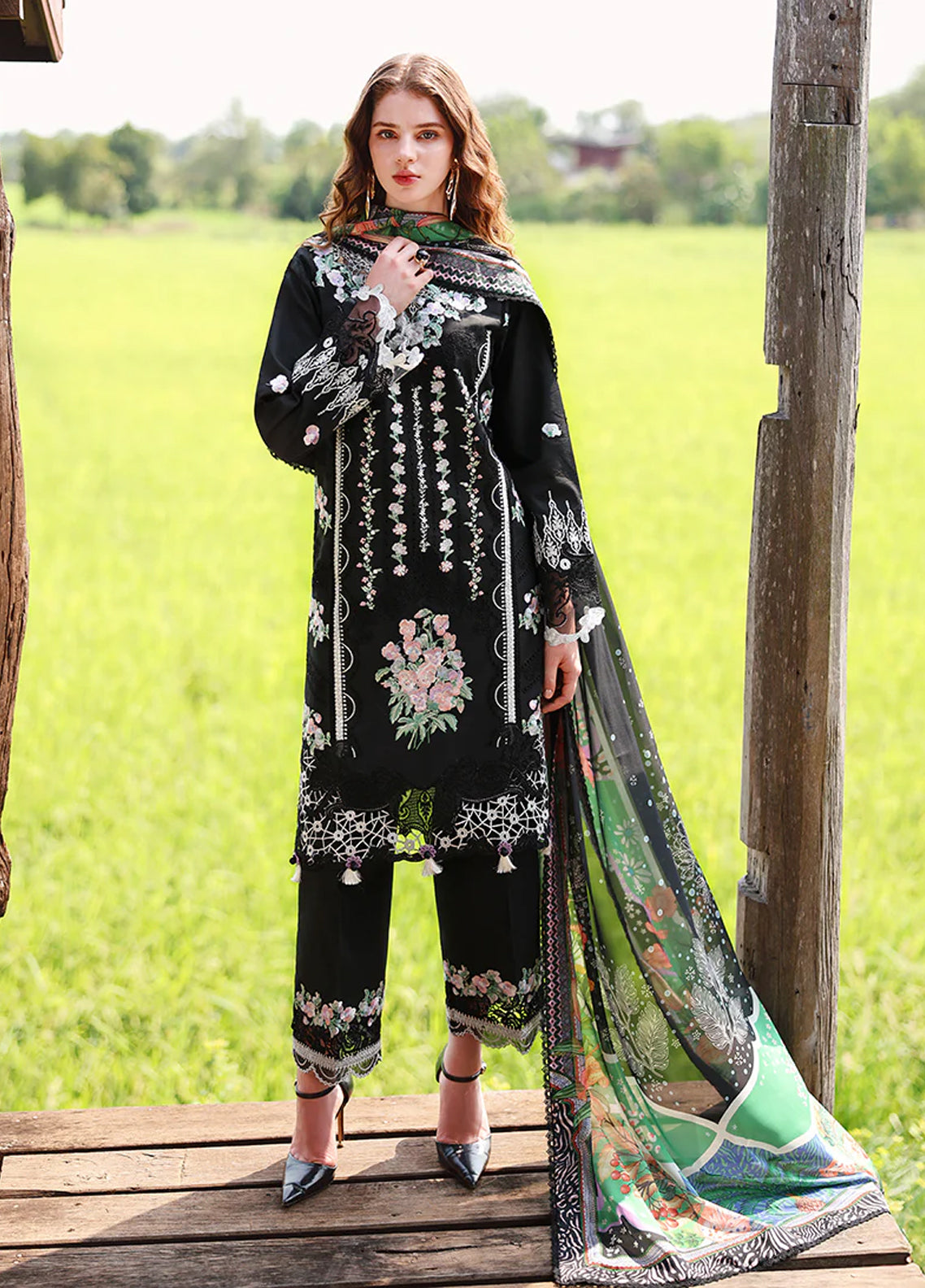 Hemline The Secret Garden By Mushq Embroidered Lawn 3 Piece Unstitched Suit MQ26HLTSGV2 D-09 NIGHTSHADE BLOOM Hemline The Secret Garden By Mushq Embroidered Lawn 3 Piece Unstitched Suit MQ26HLTSGV2 D-09 NIGHTSHADE BLOOM