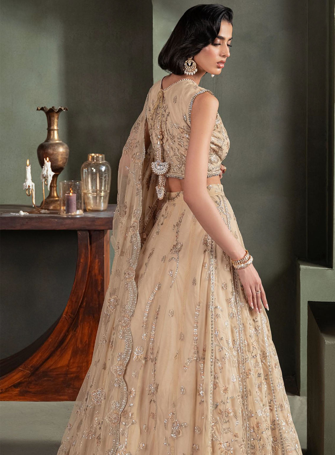 Heritage By Zarif Embroidered Net Suits Unstitched 3 Piece - ZF24HF ZHF-01 AVELINA Heritage By Zarif Embroidered Net Suits Unstitched 3 Piece - ZF24HF ZHF-01 AVELINA