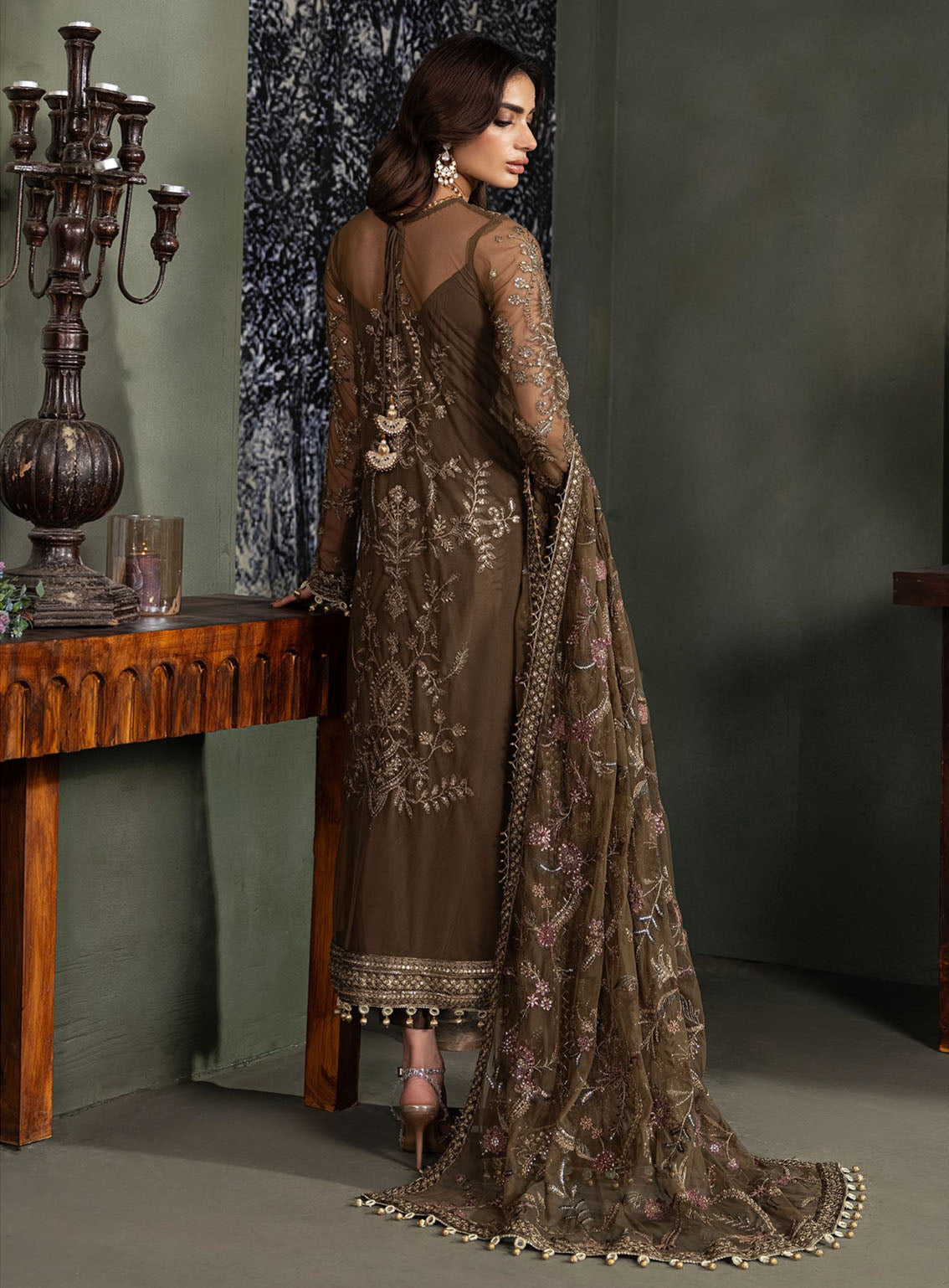 Heritage By Zarif Embroidered Net Suits Unstitched 3 Piece - ZF24HF ZHF-06 ZHALAY Heritage By Zarif Embroidered Net Suits Unstitched 3 Piece - ZF24HF ZHF-06 ZHALAY