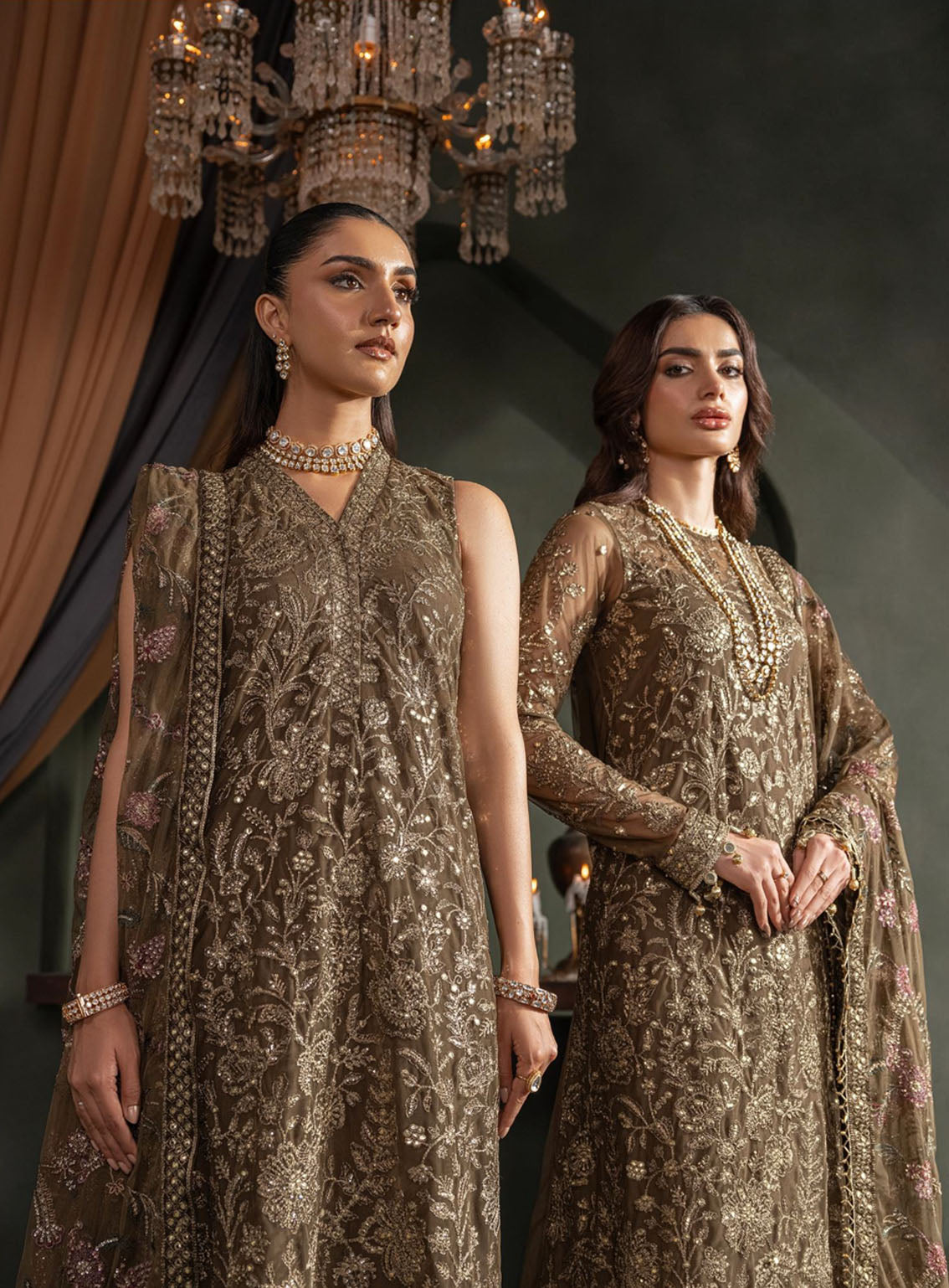 Heritage By Zarif Embroidered Net Suits Unstitched 3 Piece - ZF24HF ZHF-06 ZHALAY Heritage By Zarif Embroidered Net Suits Unstitched 3 Piece - ZF24HF ZHF-06 ZHALAY