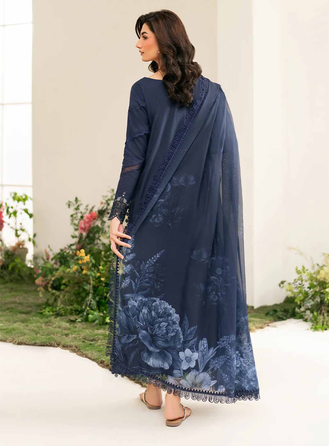 Iznik Embroidered Lawn Suits Unstitched 3 Piece - IZ25FE IFE-04 Iznik Embroidered Lawn Suits Unstitched 3 Piece - IZ25FE IFE-04