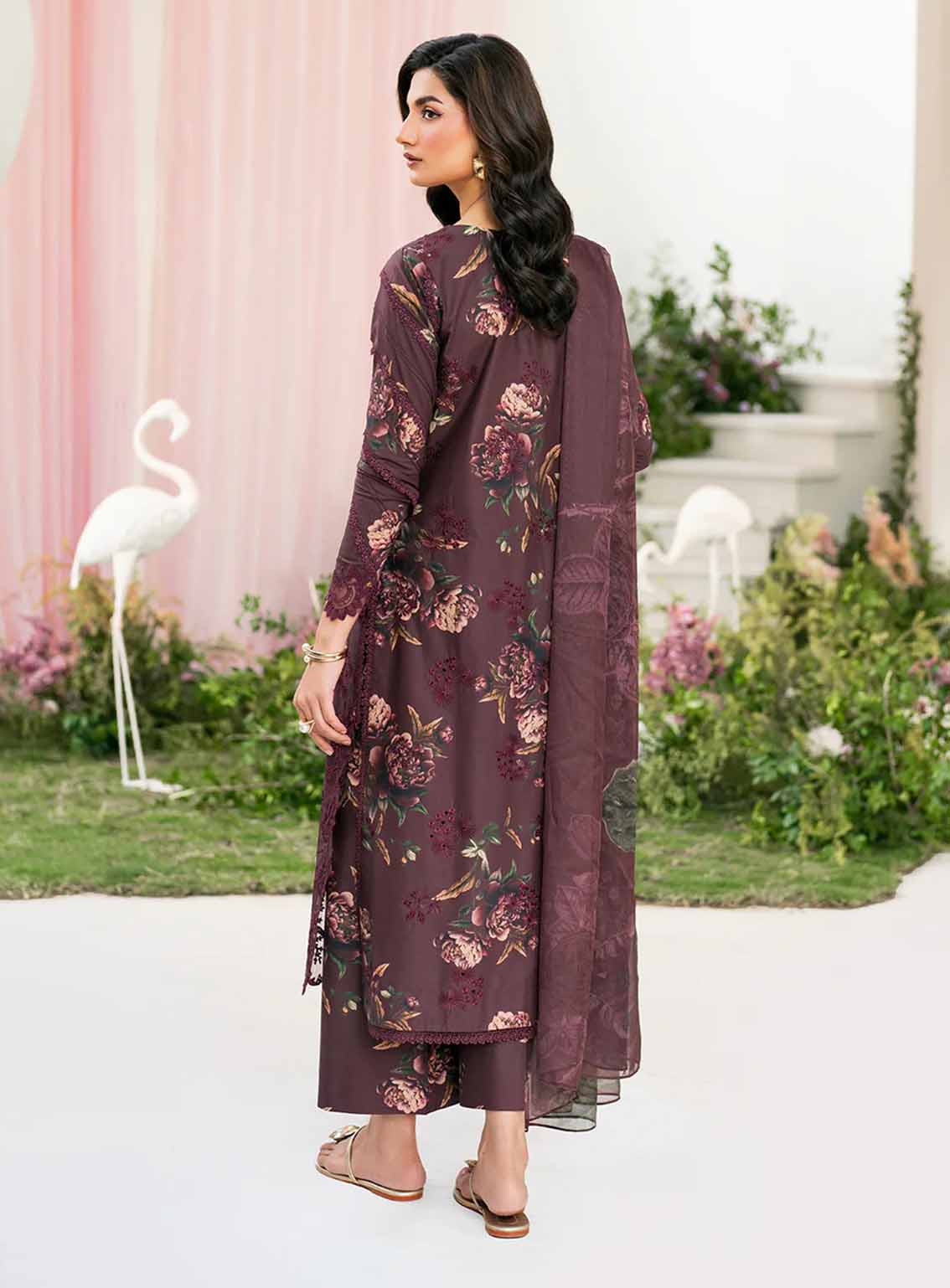 Iznik Embroidered Lawn Suits Unstitched 3 Piece - IZ25FE IFE-10 Iznik Embroidered Lawn Suits Unstitched 3 Piece - IZ25FE IFE-10