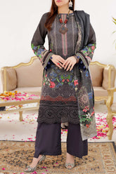 Mariyah By VS Textile Embroidered Lawn Unstitched 3 Piece Suit - 40
