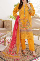 Mariyah By VS Textile Embroidered Lawn Unstitched 3 Piece Suit - 34