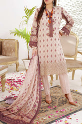 Mariyah By VS Textile Embroidered Lawn Unstitched 3 Piece Suit - 37